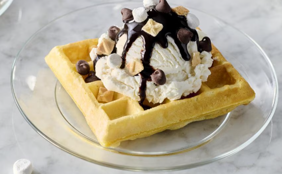 Waffles & Ice cream
